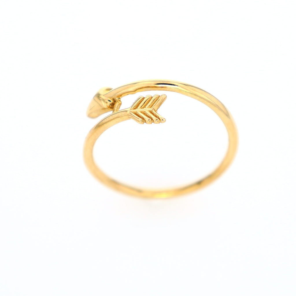 Arrow Ring 10kt YG 1.4gr RN00116