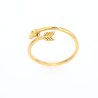 Arrow Ring 10kt YG 1.4gr RN00116