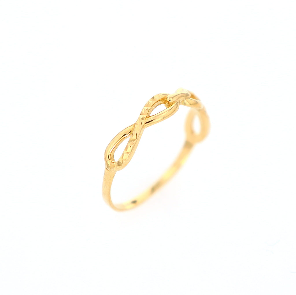 Bow Ring 10kt 0.9gr YG RN00121