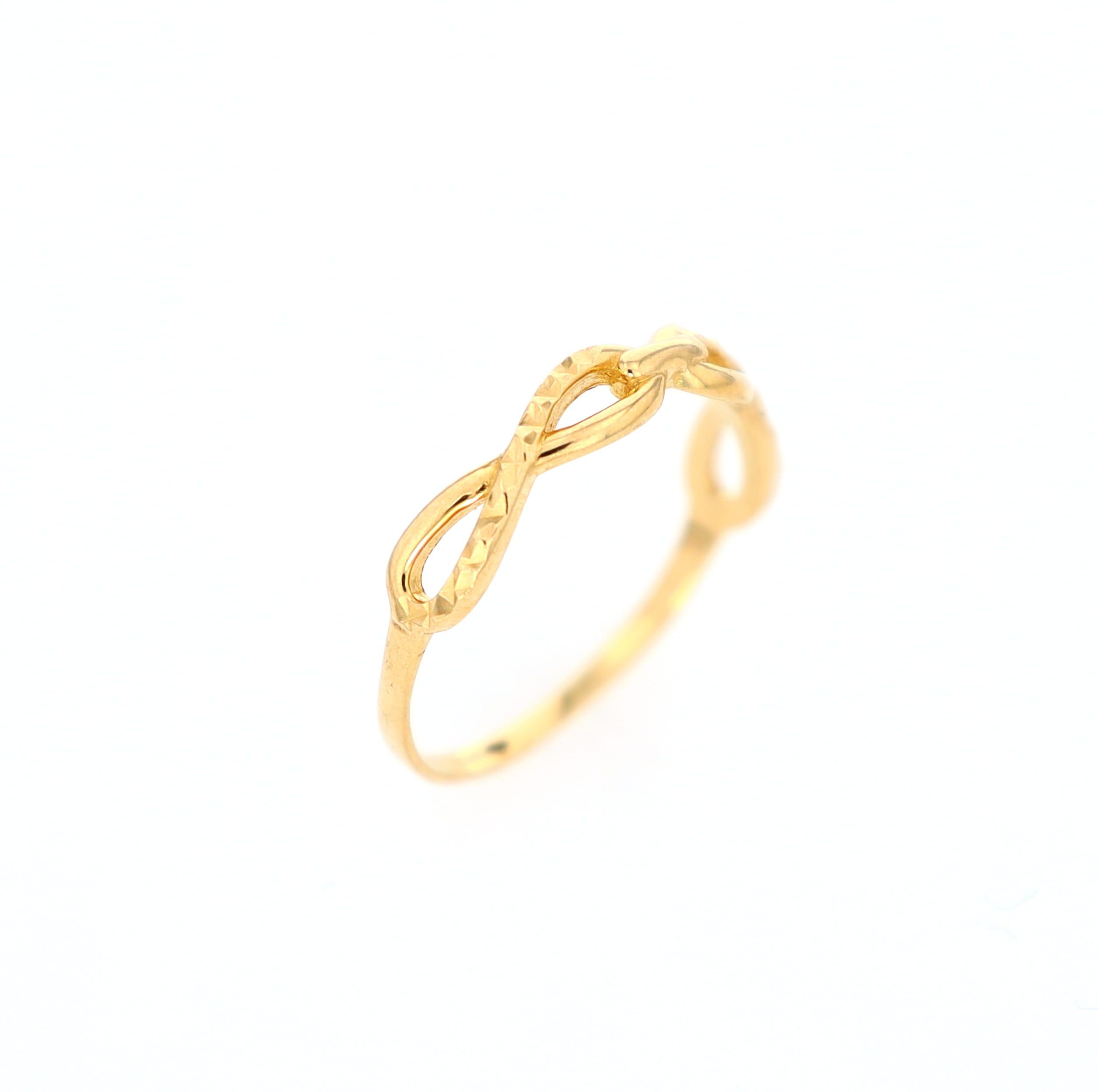 Bow Ring 10kt 0.9gr YG RN00121