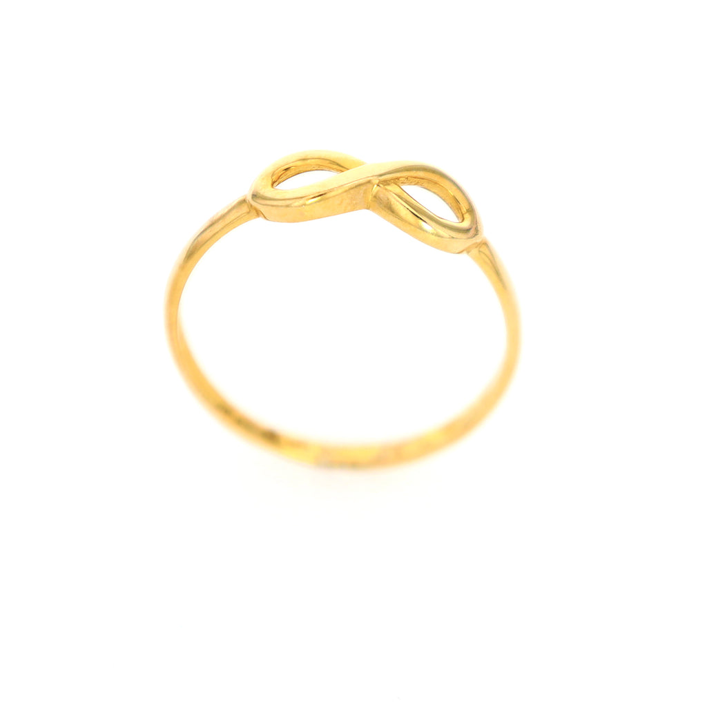 Infinity Ring 10kt YG 1.0gr RN00127