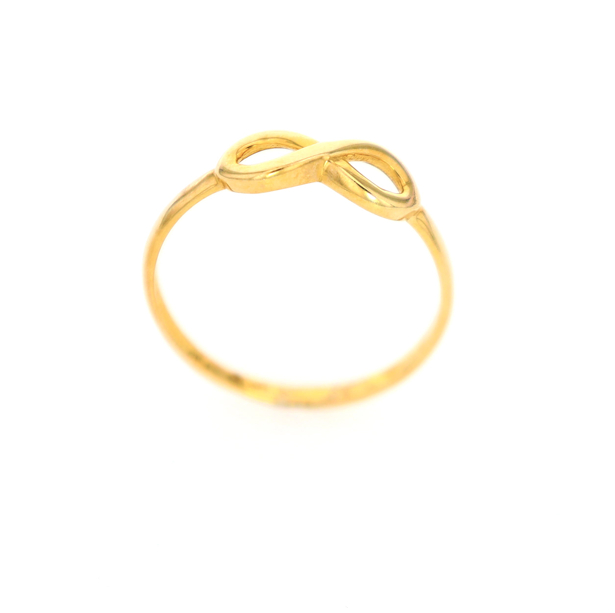 Infinity Ring 10kt YG 1.0gr RN00127