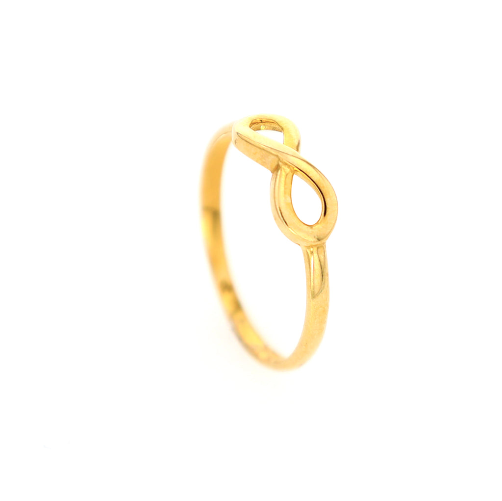 Infinity Ring 10kt YG 1.0gr RN00127