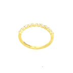 Diamond Stacker Ring 18kt YG 0.32cttw Size 6 RN00141