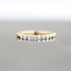 Diamond Stacker Ring 18kt YG 0.32cttw Size 6 RN00141