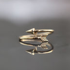 Arrow Ring 10kt YG 1.4gr RN00116