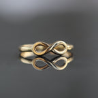 Infinity Ring 10kt YG 1.0gr RN00127