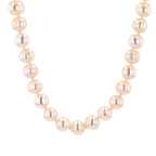 Cultured White Pearls 14kt YG Lock 7-8mm 18" NE00119