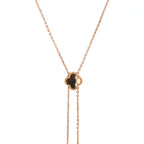 Diamond Row Necklace 18kt RG 9.8gr1.57cttw SI-GHI 29'' PN000659