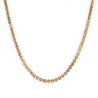 Diamond Row Necklace 18kt RG 9.8gr1.57cttw SI-GHI 29'' PN000659
