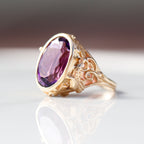Amethyst Ring 10kt YG 14.8gr RN00196C