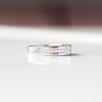 Platinum Diamond Ring 10.51gr 0.39cttw Size 5 RN00207C