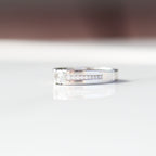 Platinum Diamond Ring 10.51gr 0.39cttw Size 5 RN00207C